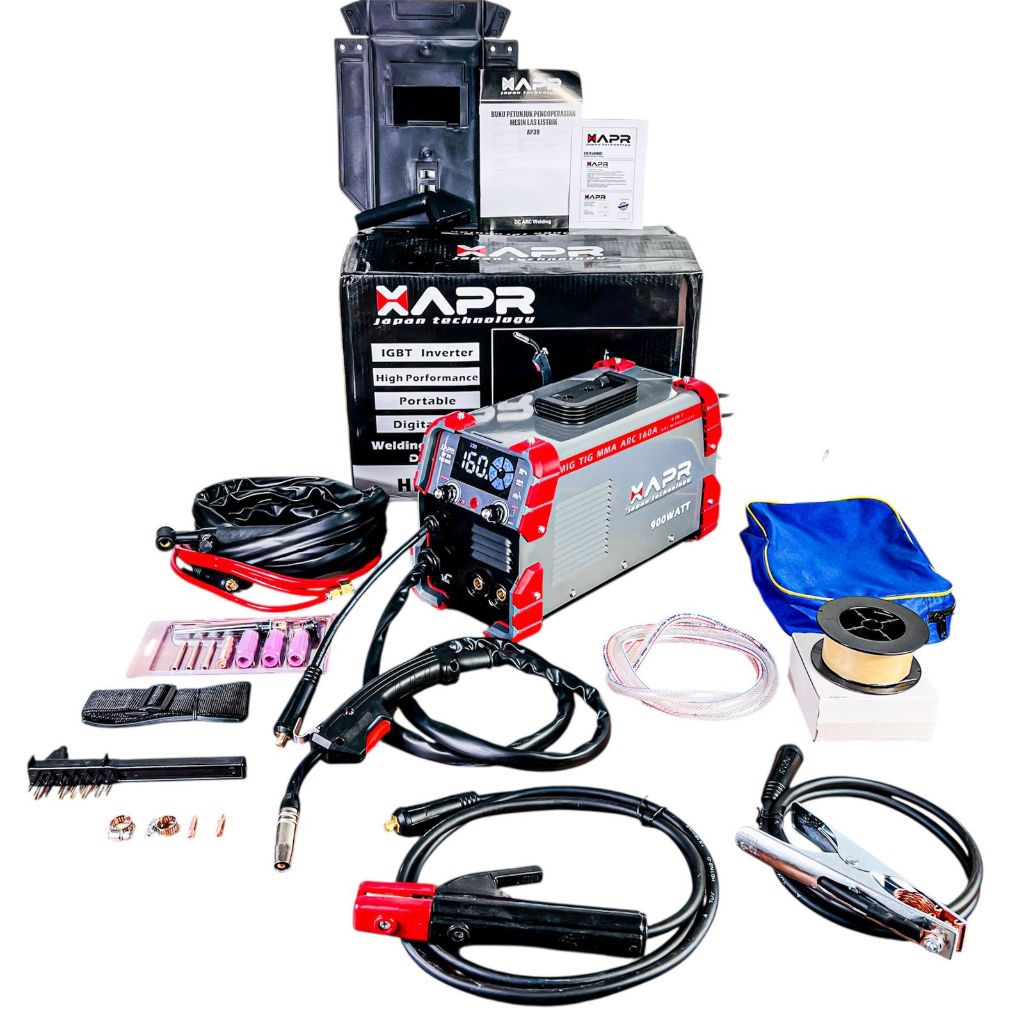 APR AP39PROMAX Mesin Las MIG TIG MMA MERK APR TYPE AP39 PROMAX XAPR BONUS STANG TIG MIG MMA DLL gas