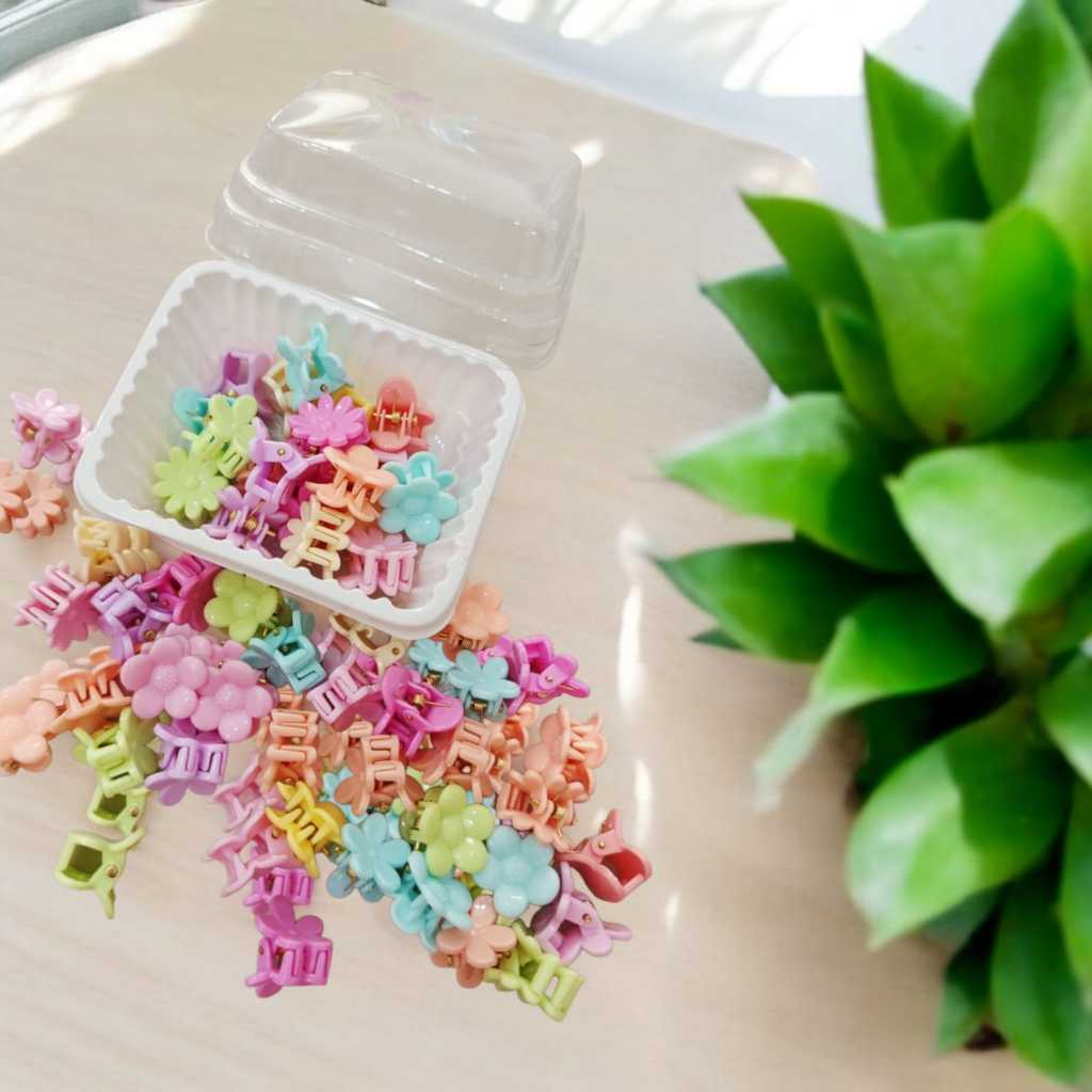 20PCS FREE BOX JEPITAN RAMBUT JEDAI MINI 1,5cm / JEPIT MINI / JEPIT KUTU