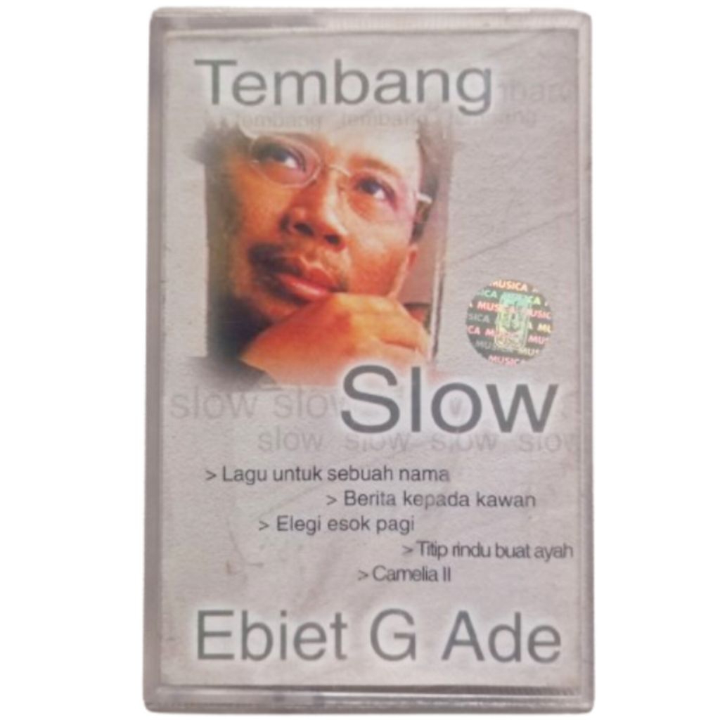 kaset pita - Ebiet G Ade - tembang slow - best Ebiet G Ade