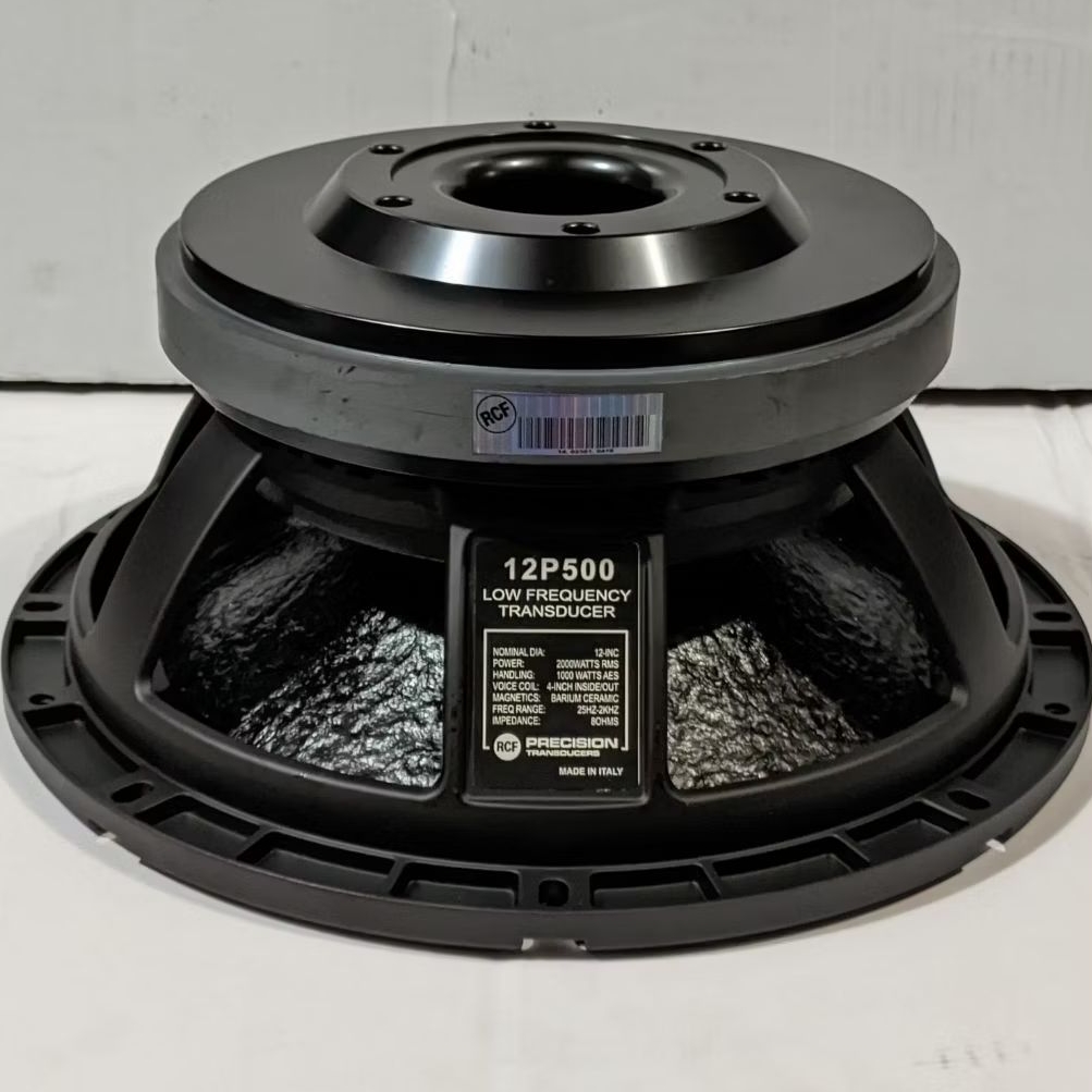speaker 12 inch RCF 12P500 VC 4 IN ORIGINAL GRADE A DAUN KULIT JERUK COATING/speaker rcf 12p500 vc 4
