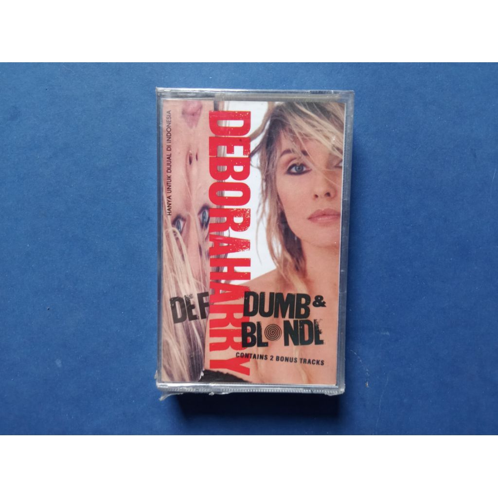 Kaset Pita Def Dum & Blonde Deborah Harry Prod PT Aquarius Musikindo ( Chrysalis ) SEGEL