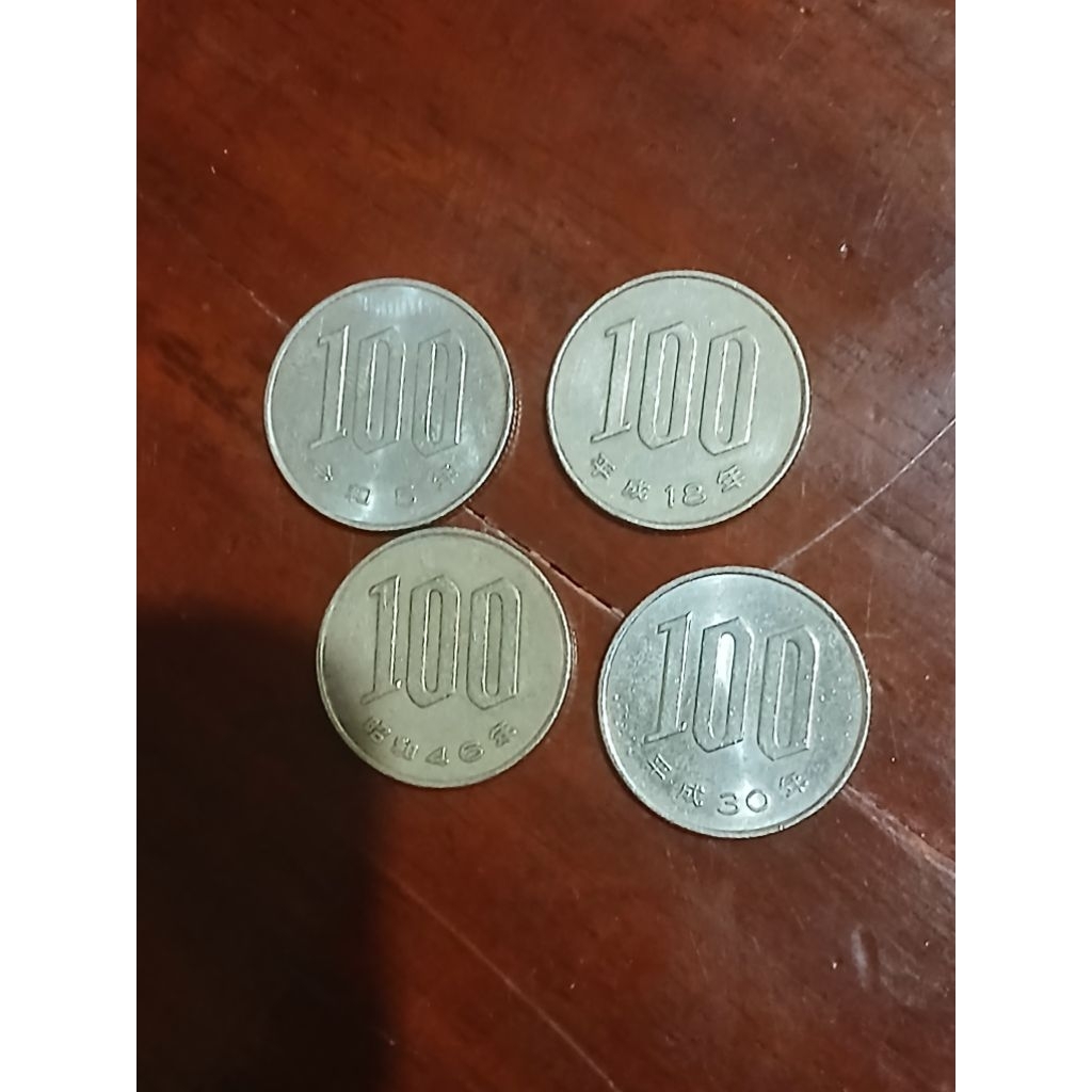 Koin Jepang 100 Yen murah