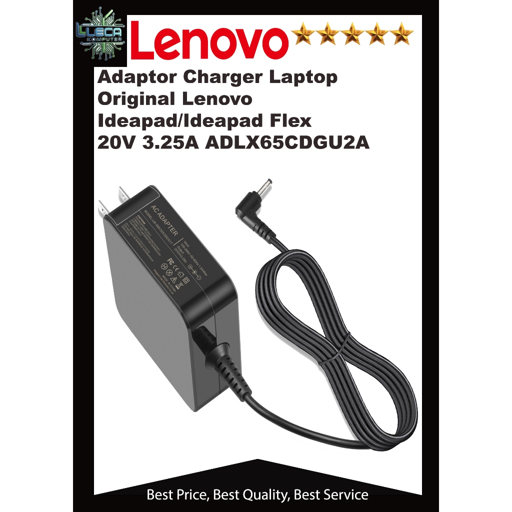 (Second) Lenovo Ideapad Charger 65W ADLX65CDGU2A For Lenovo Ideapad Flex 5 Power Cord, Flex 6 5 4 15