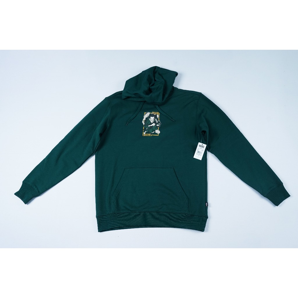 Vans X One Piece - Zoro Pullover Green Hoodie