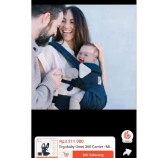 ergo baby omni 360 carrier midnight blue new