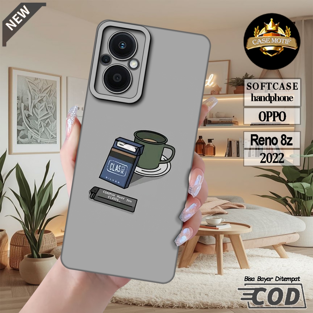 Case Hp OPPO RENO 8z Casing RENO 8z 5G Terbaru 2022 Aksesoris Softcase Casing Silikon Case Hp