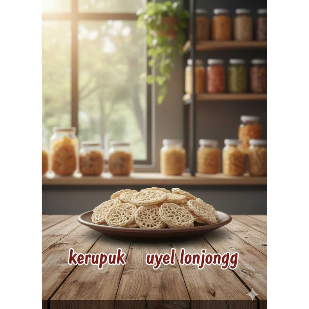 KERUPUK UYEL LONJONG || MENTAH