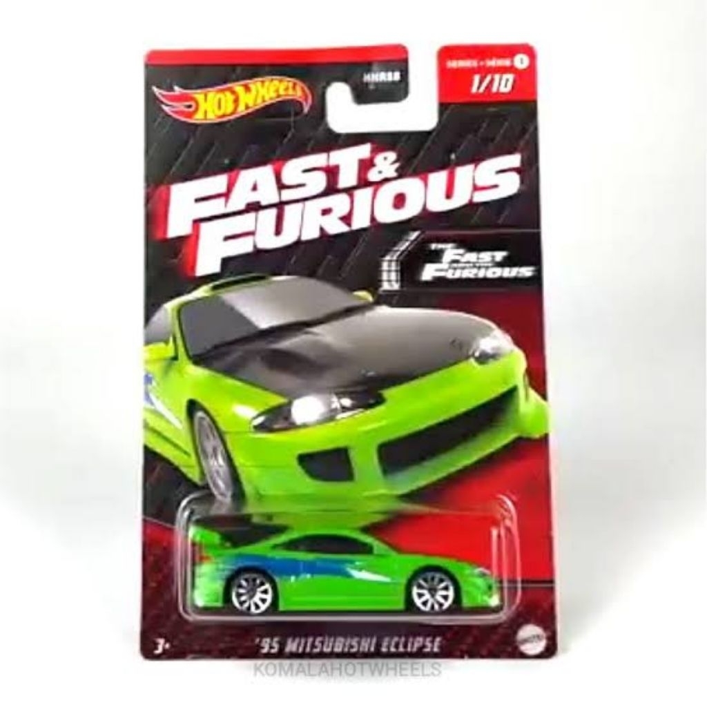 hot wheels fast furious Mitsubishi eclipse first edition