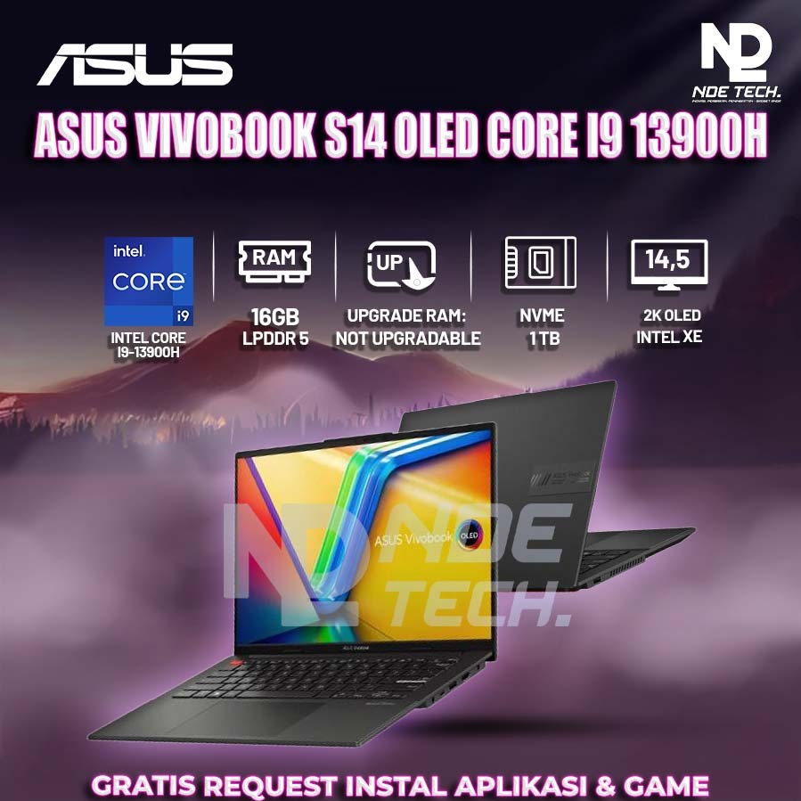 ASUS VIVOBOOK S14 OLED CORE I9 13900H