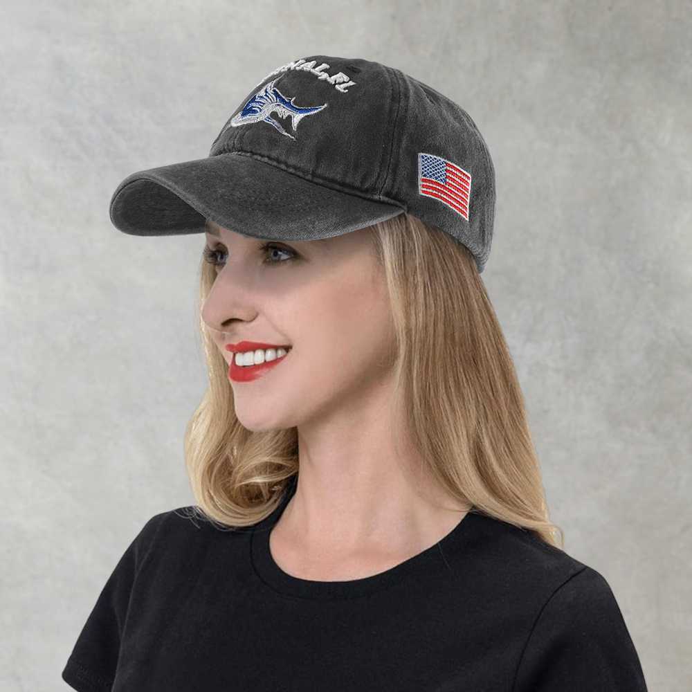 topi Pria Wanita Topi BTaseball Cap Model Shark Original FL - P1