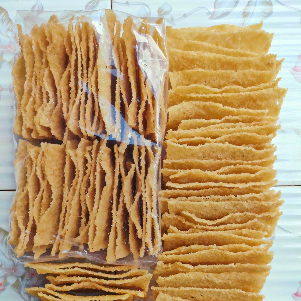 Kerupuk Gendar Kering – Gurih, Garing – Cocok Nasi Uduk & Pecel, 1 kg, dikirim langsung dari Pasar A