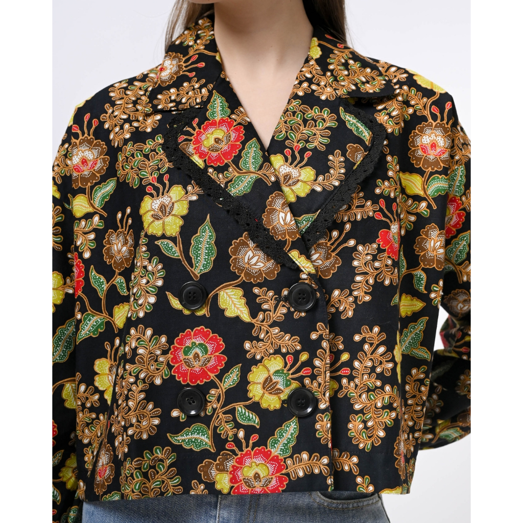 KANTI - Andina OUTER - Batik Outer Blazer BATIK CAP Baju Outer