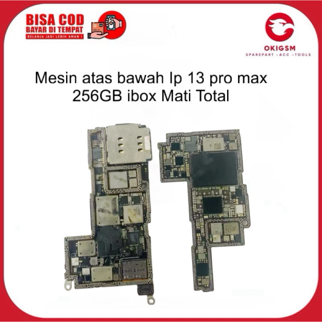 Mesin IP 13 pro max 256GB ibox Mati Total