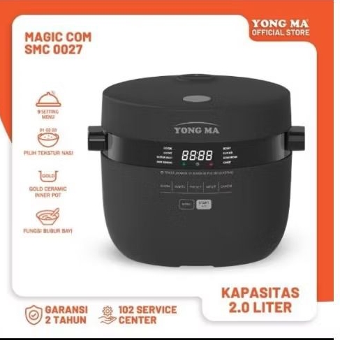 RICE COOKER YONG MA JUMBO 2 LITER