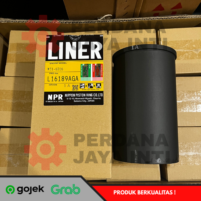 CYLINDER BLOCK LINER NPR L16189AGA MITSUBISHI 6D16 GENUINE