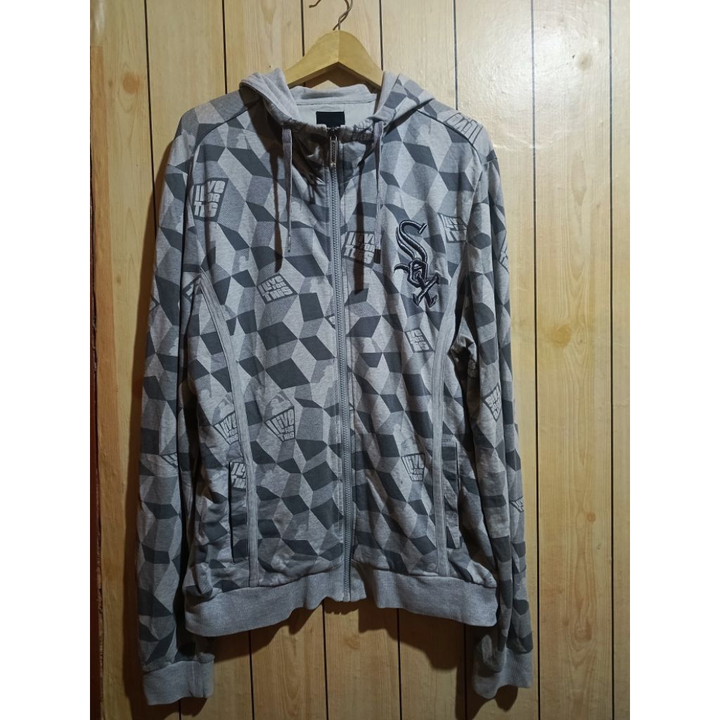 Hoodie Zipper MLB AOP sox