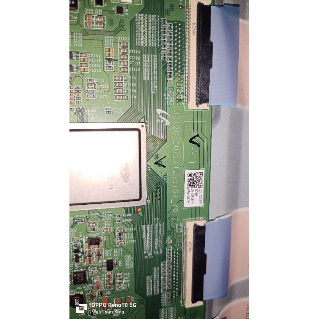 TCON  TV Samsung 75JU6400 75inch 4K UHD Smart LED TV KONDISI MESIN NORMAL SIAP DIGUNAKAN