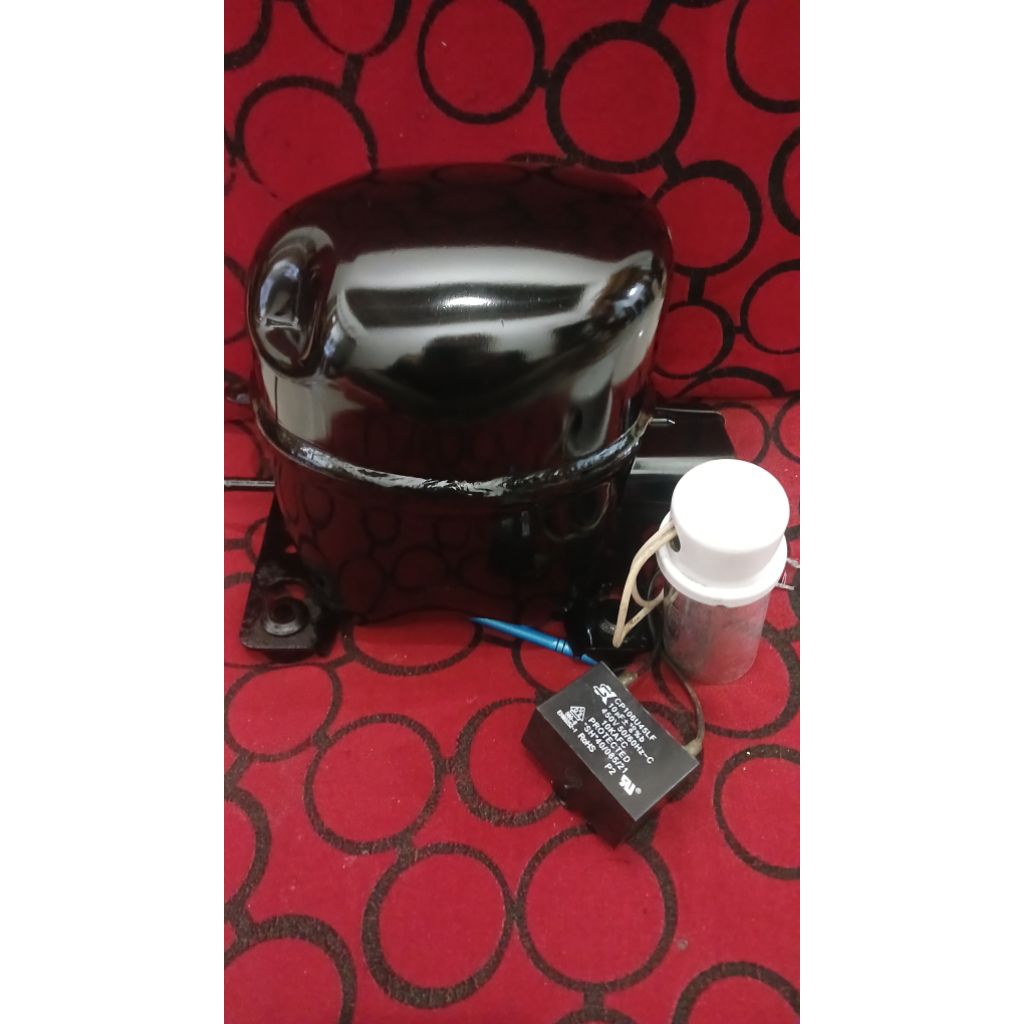 BACA cabutan kompresor hitachi tembaga 1/4 oryginal kulkas 2 pintu frizer