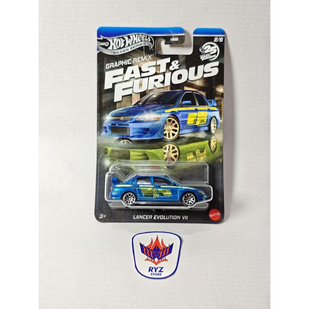 Hotwheels Fast And Furious Mitsubishi Lancer Evo
