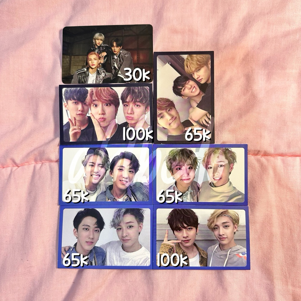 Stray kids unit photocards i am you i am not in life banginho lee know han jisung bangchan changbin 