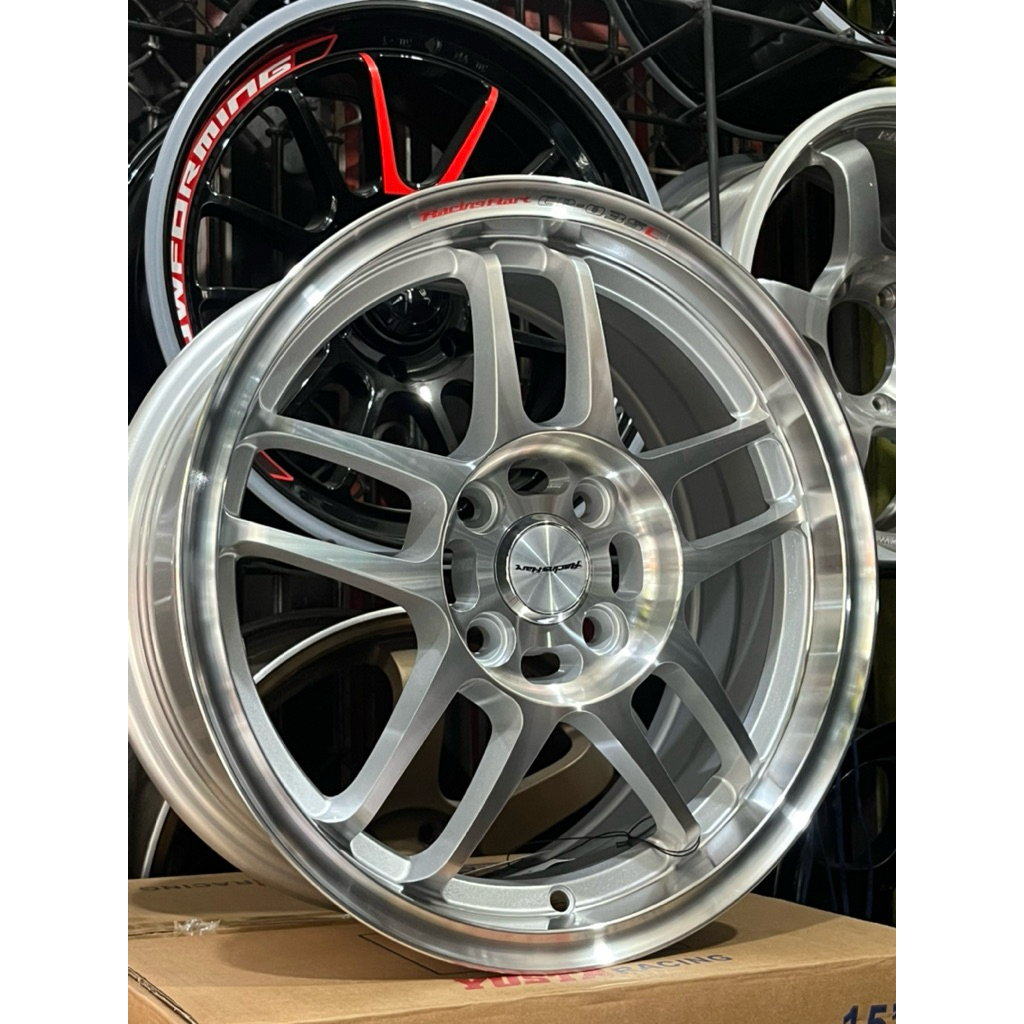 Cp-035 yusta R15 pcd 4X100 full polish kondiai baru