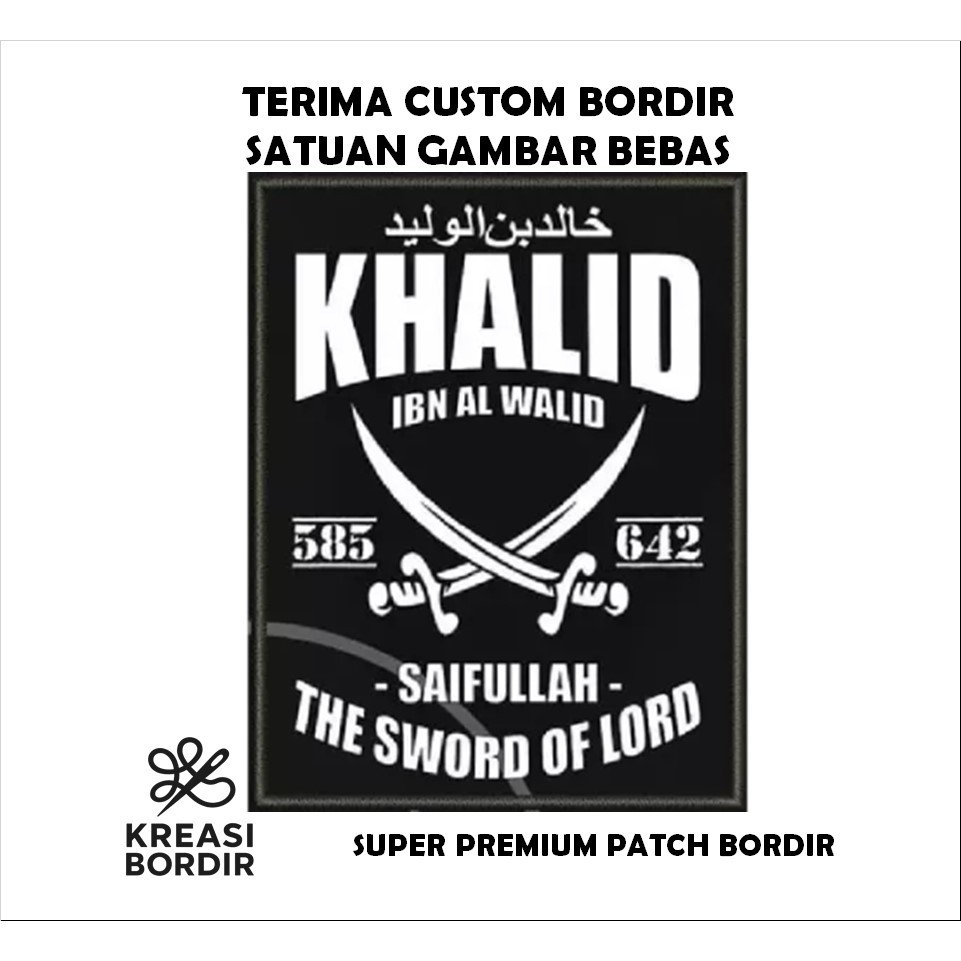 EMBLEM PATCH BORDIR LOGO BIKERS SUBUHAN KHALID - Kreasibordir.id