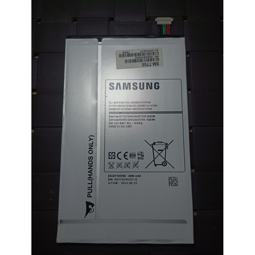baterai samsung tab SM-T705 ORIGINAL