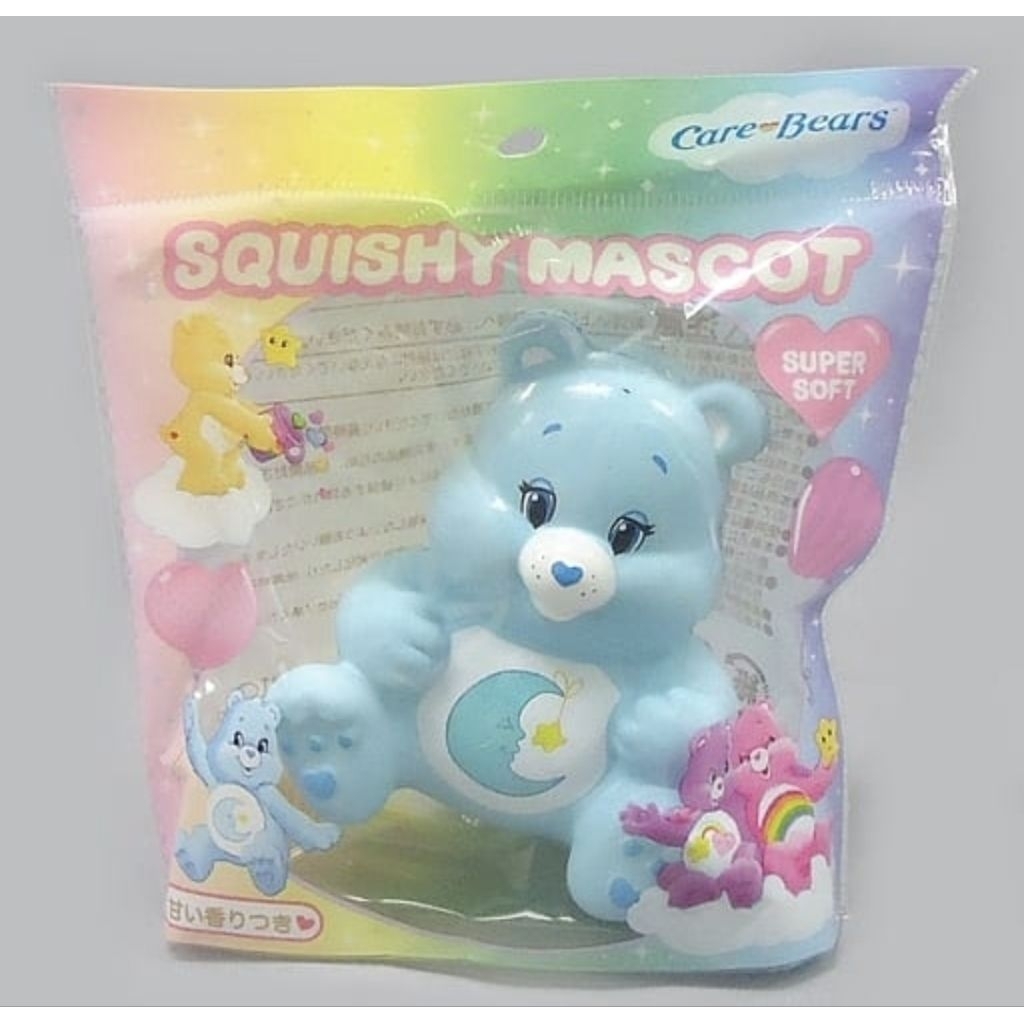 Squishy Bedtime Bear Puni Puni Mascot Sitting Care Bears