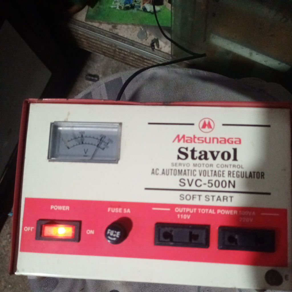 Stavol Matsunaga SVC-500N Output 500VA Bekas