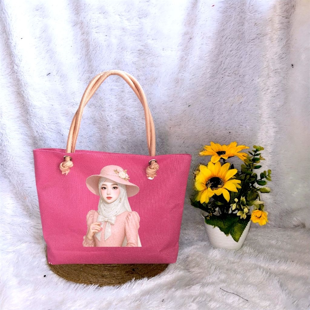 Tas Handbag Wanita Muslimah, Tas Tangan, Tas Totebag Wanita
