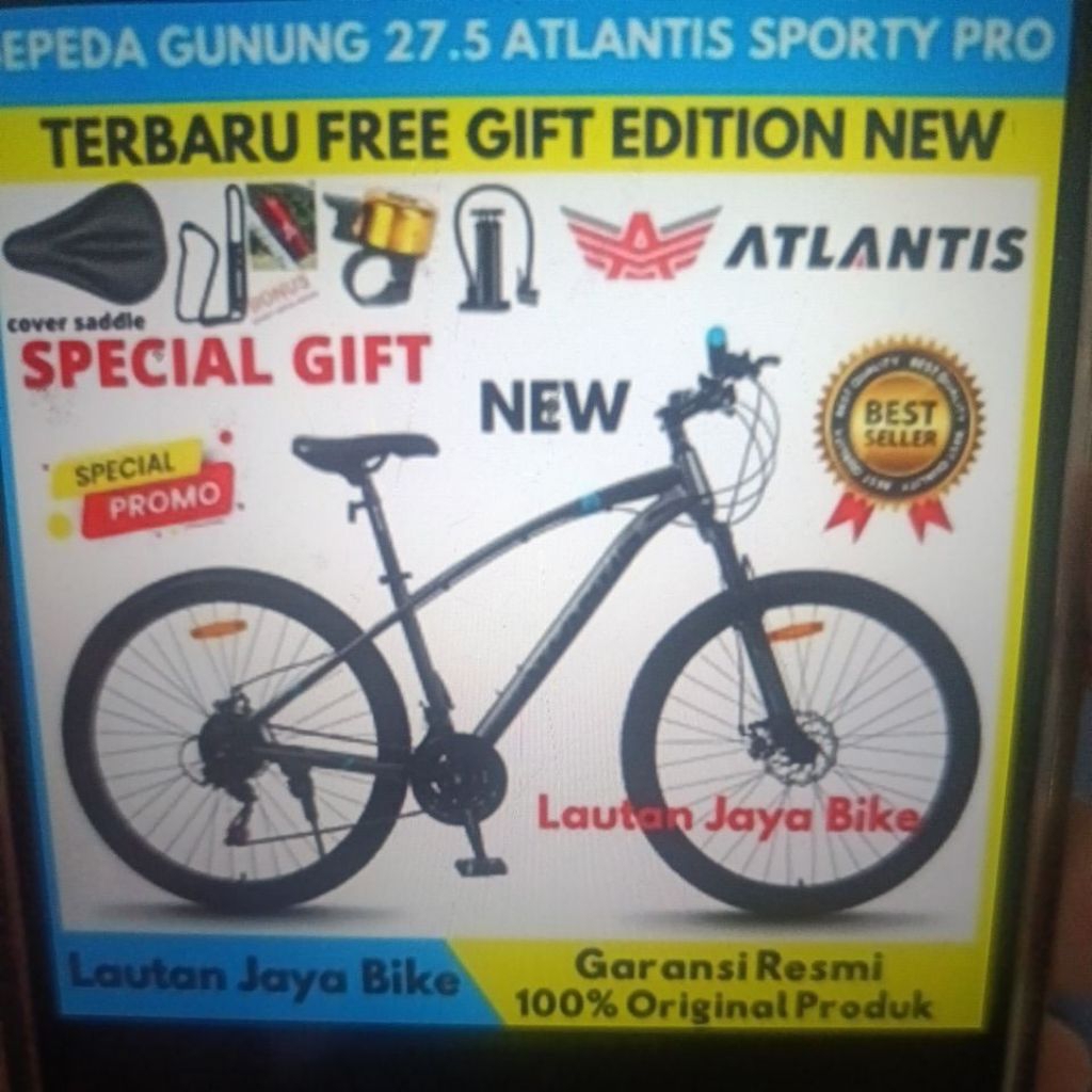 sepeda gunung Atlantis