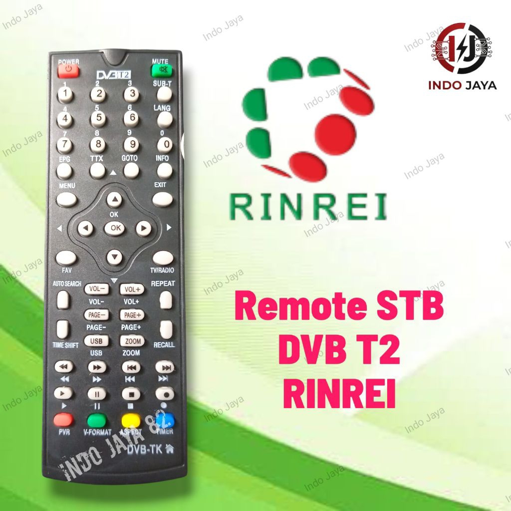 Remote STB RINREI Remote Set Top Box DVB T2 Rinrei