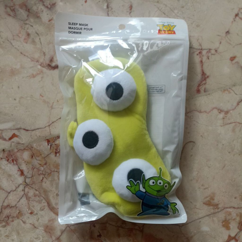 penutup Mata tidur sleep mask aliens toy story disney