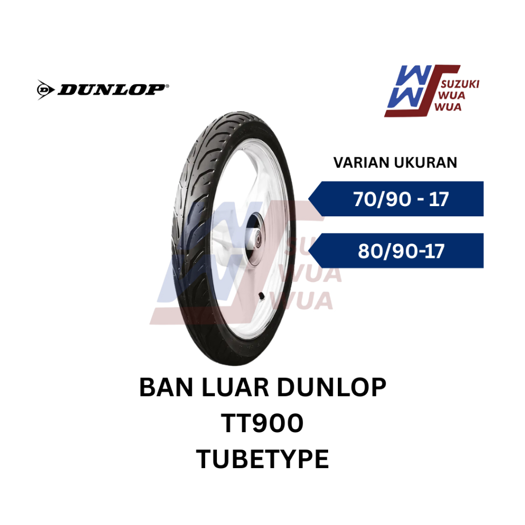 BAN DUNLOP NON TUBELESS TUBETYPE TT900 RING 17