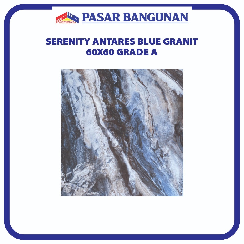 GRANIT 60x60 SERENITY ANTARES BLUE
