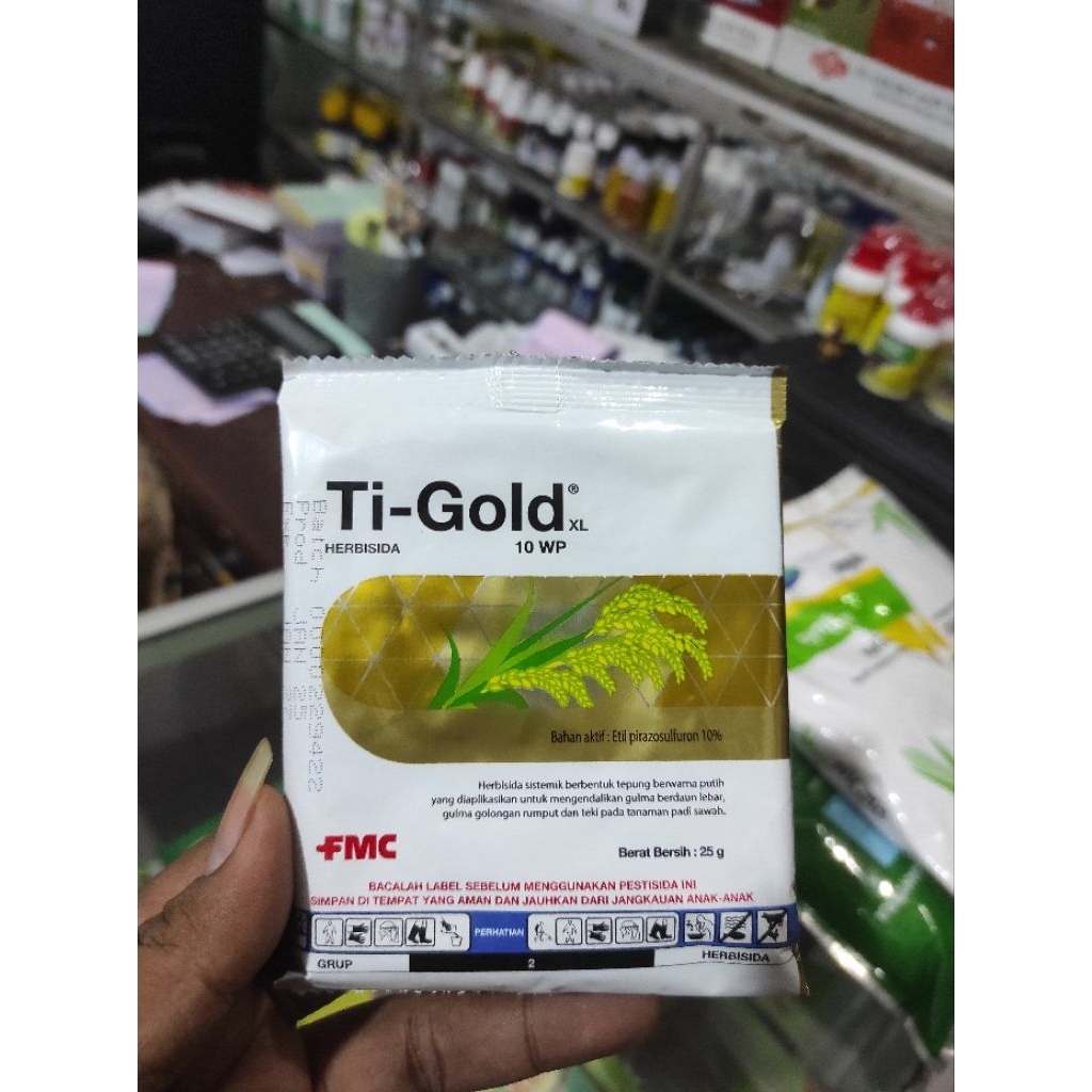 Ti-Gold herbisida selective padi