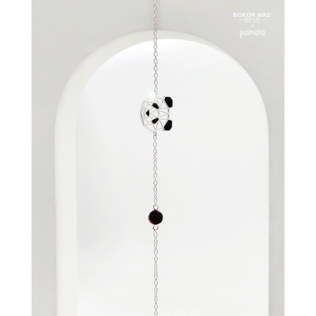 BokorMas Gold X DJ Panda - Gelang Rantai Variasi Panda