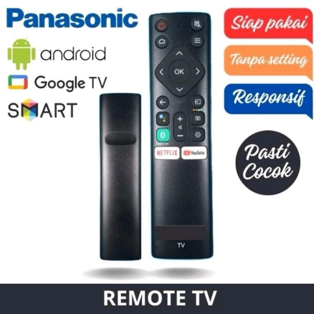 Remote tv panasonic android / smart tv Led