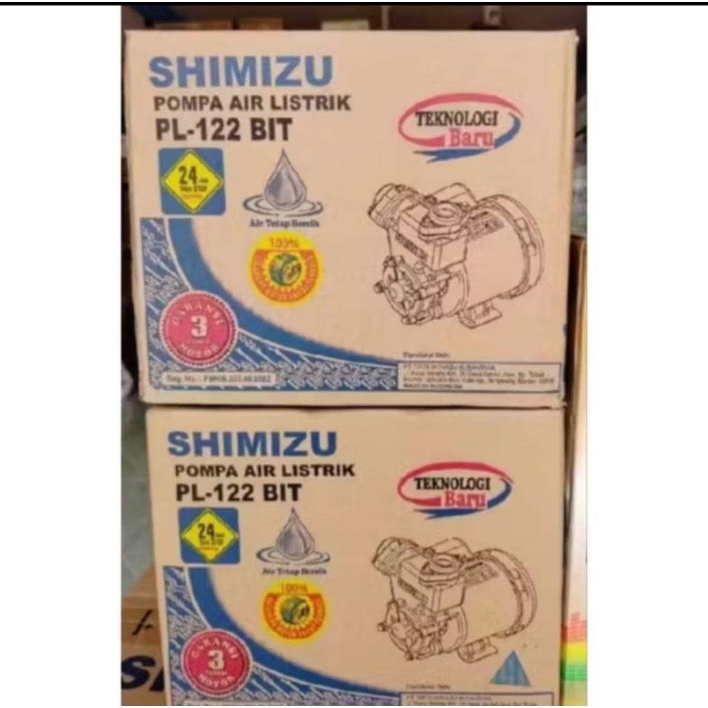 Pompa Air Shimizu 122Bit/Shimizu Pompa Air Non Otomatis