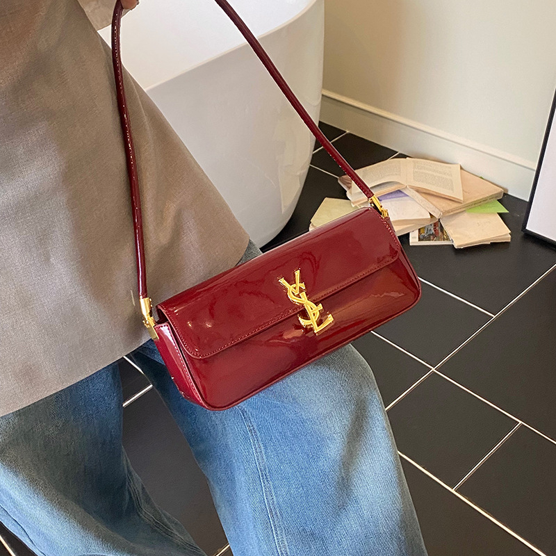 Tas Kotak Mini Wanita Mewah Motif Pohon Willow Elegan Tas Ketek Tas Selempang Tas Eksklusif Tas High