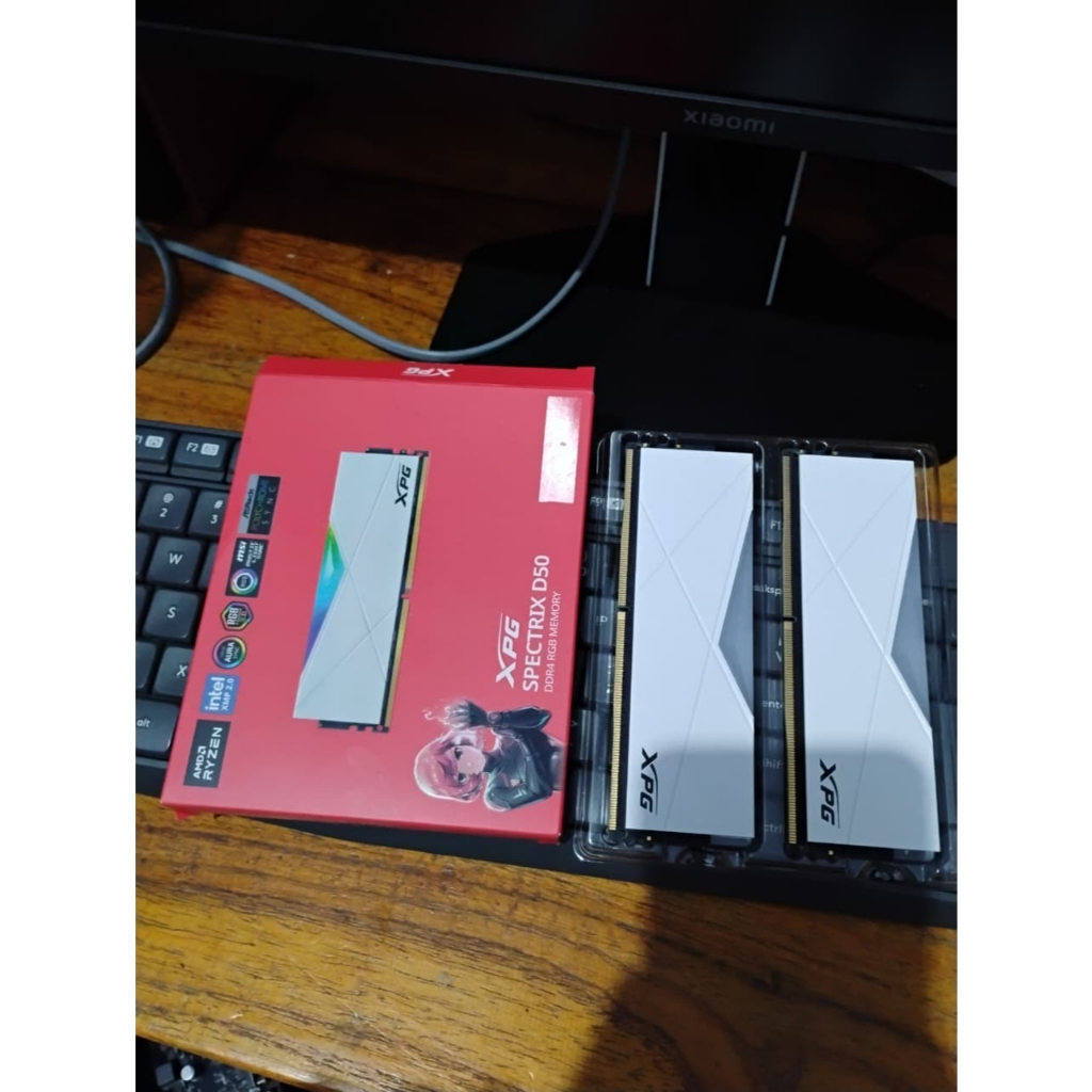 XPG SPECTRIX D50 DDR4 16GB Kit 3200Mhz (2x8GB)