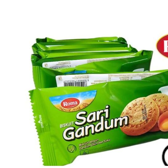 Biskuit ROMA SARI GANDUM Original Renceng isi 10 sachet