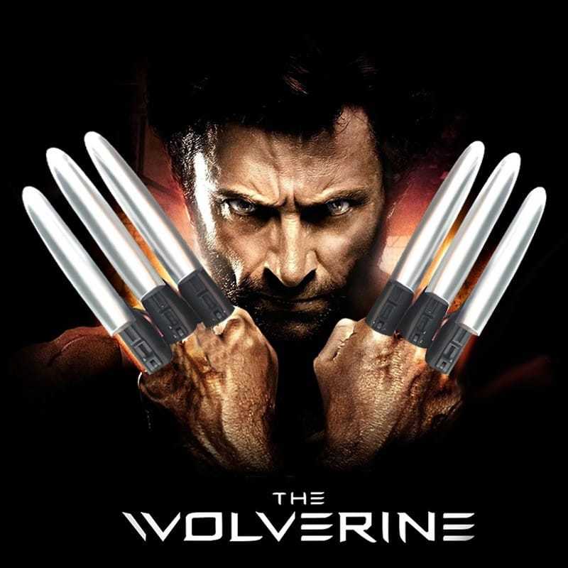 Dtoyz- Kuku Wolverine  3 Claws Mainan Kuku Cakar Wolverine Isi 3pcs Akesoris Atribut Kostum