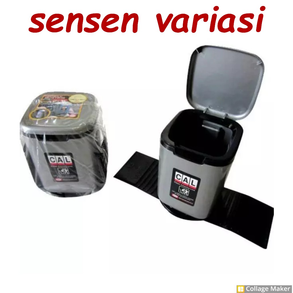 Tempat sampah / tong sampah mobil kecil