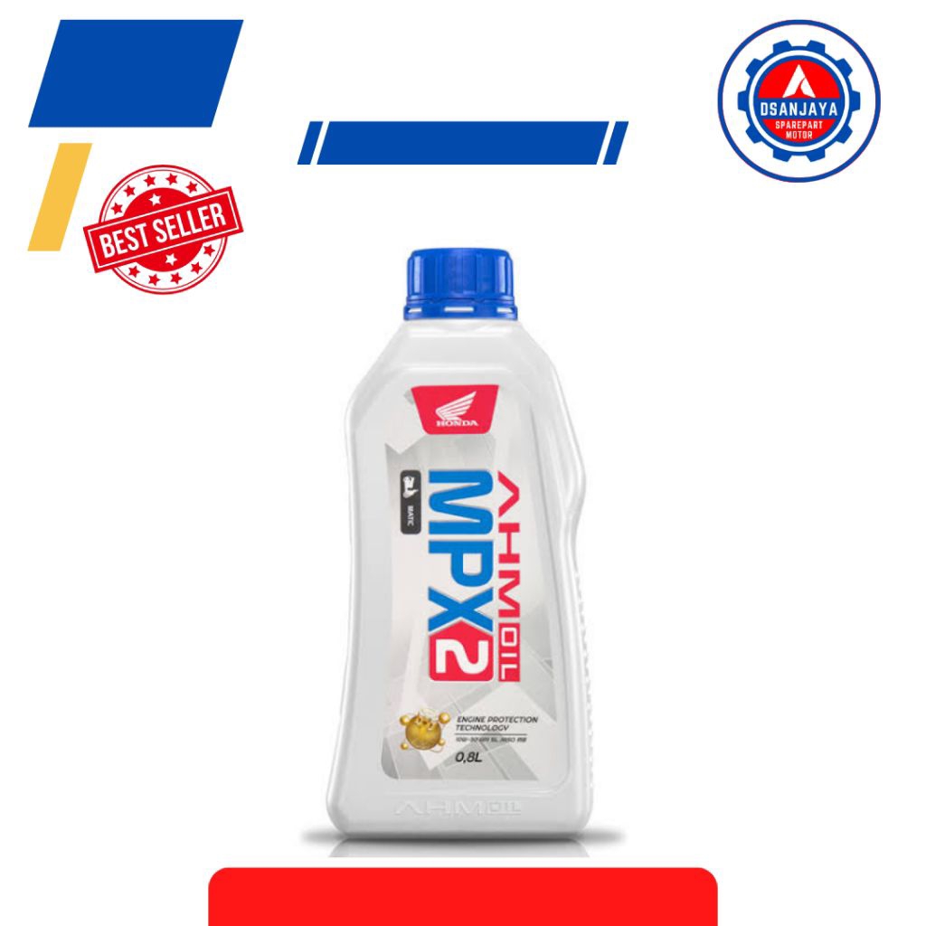 Oli MPX 2,oli pelumas motor matic honda,original