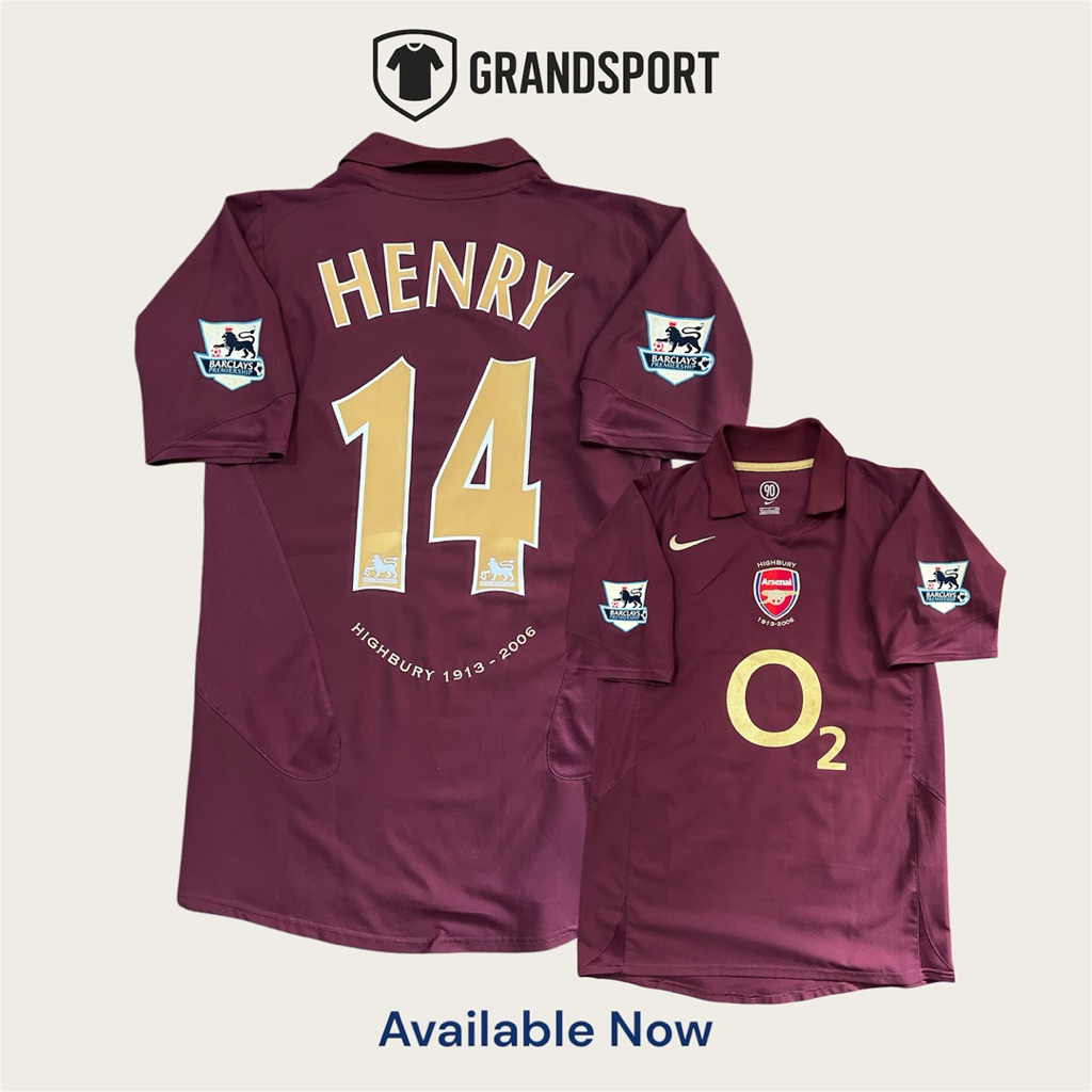 Original Jersey Arsenal 2005 Highbury