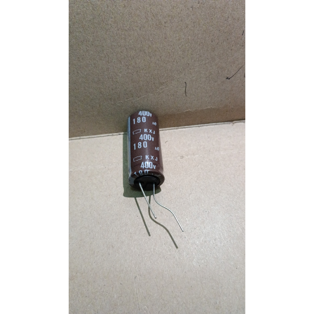 5647 kapasitor elco 180uf 180 uf 40v 400volt 400 volt nippon chemicon