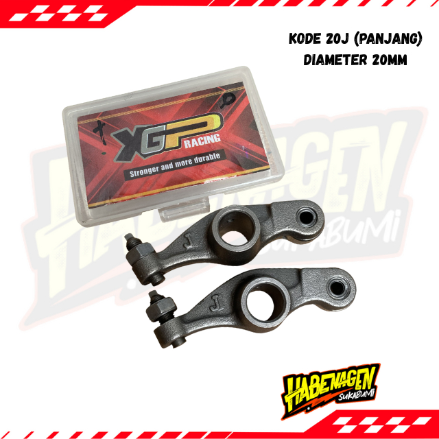 Templar Roller RRA Rocker Arm Pelatuk Klep Xgp 20J Panjang Bahan Noken As Tiger Megapro Mp GL Pro Cb
