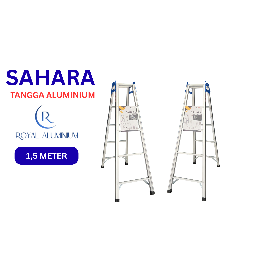 Tangga Lipat Aluminium SAHARA 1,5 Meter