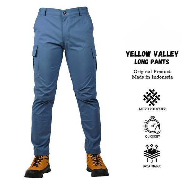 Eiger - Celana Panjang Kargo Pria Wanita Outdoor Quickdry Sport